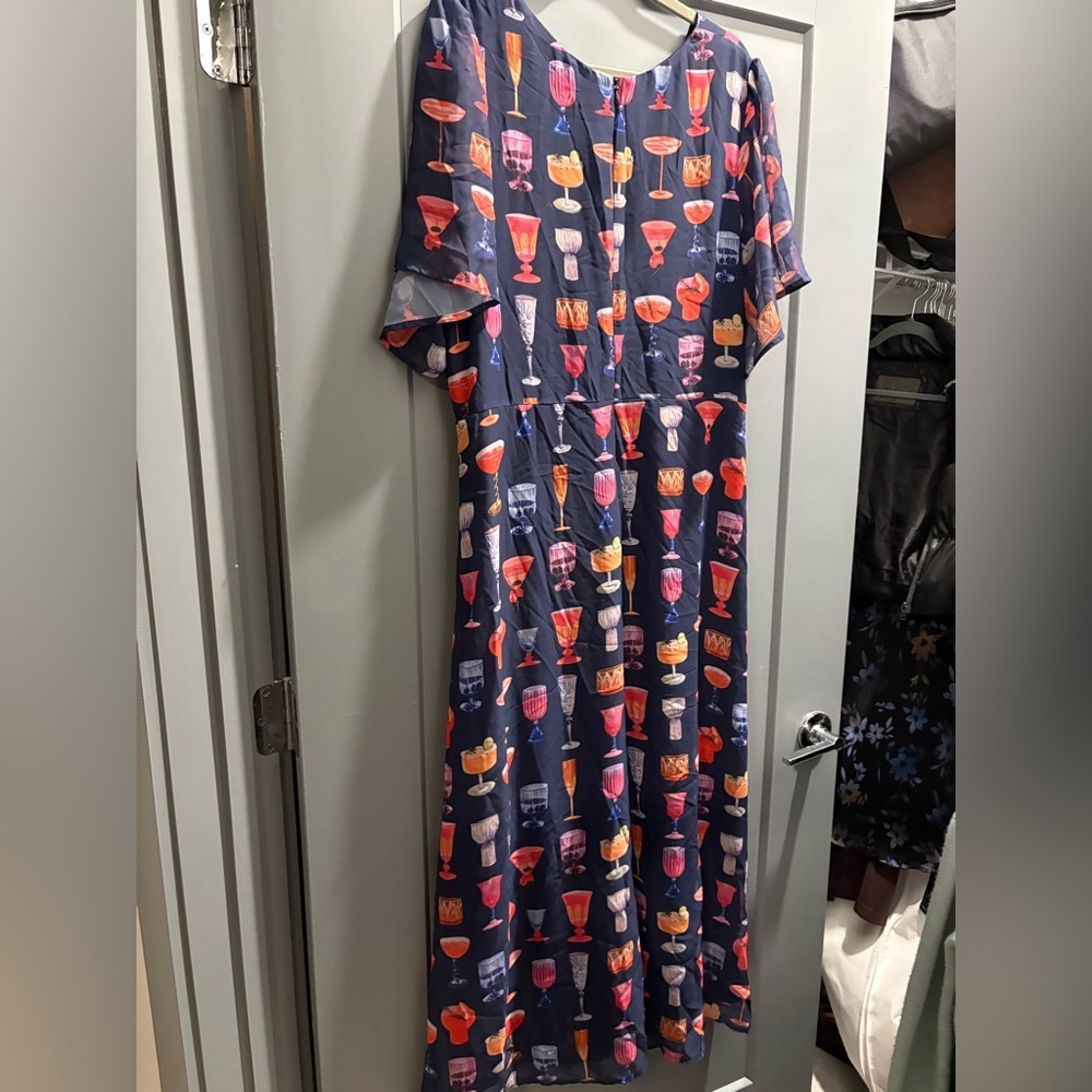 LISA SAYS GAH cocktail print dress - Picture 9 of 11